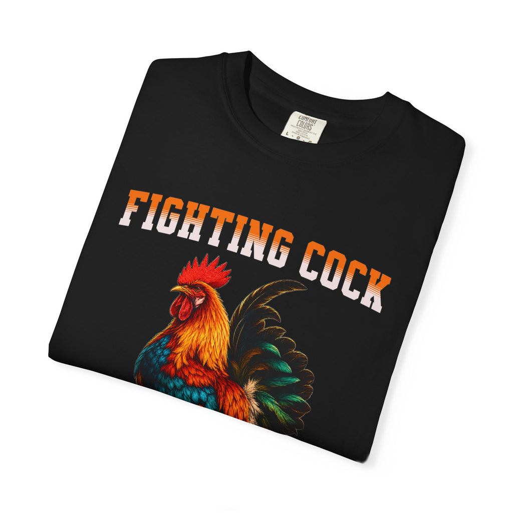 Rooster Graphic T-Shirt — "Fighting Cock" Wake Up Call Tee