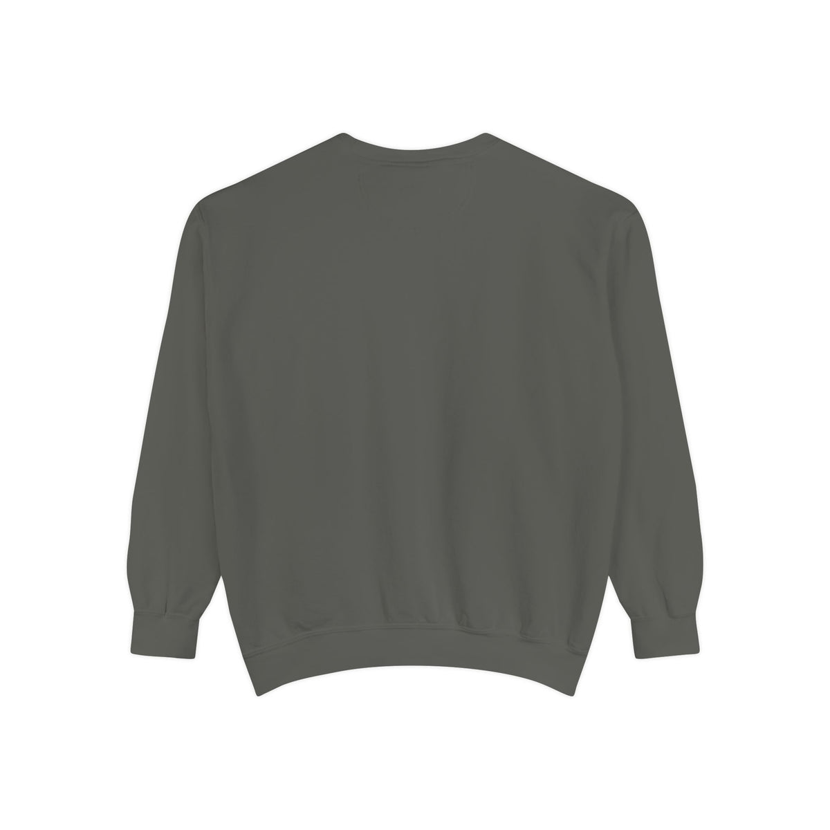 Be Authentic Sweatshirt — Inspirational Garment-Dyed Crewneck